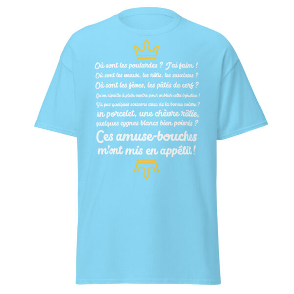 T-shirt les visiteurs "Ces amuse-bouches m'ont mis en appétit !" – Image 25