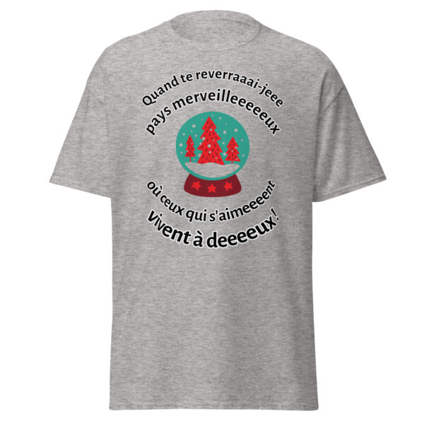 T-shirt Quand te reverrai-je, pays merveilleux..." – Image 24