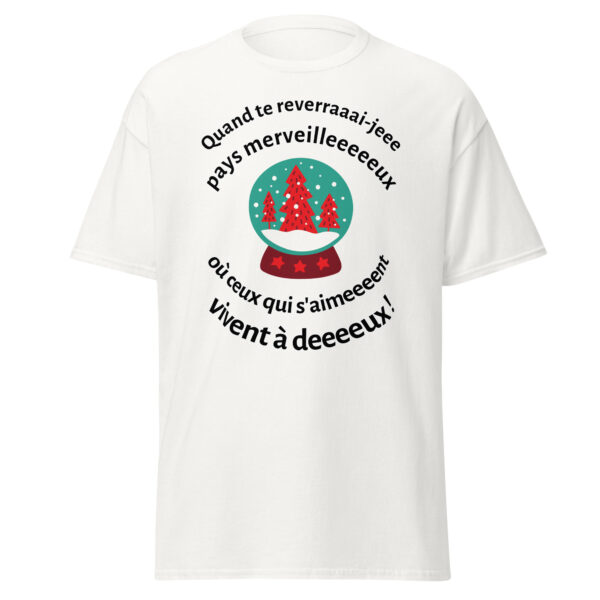 T-shirt Quand te reverrai-je, pays merveilleux..." – Image 31