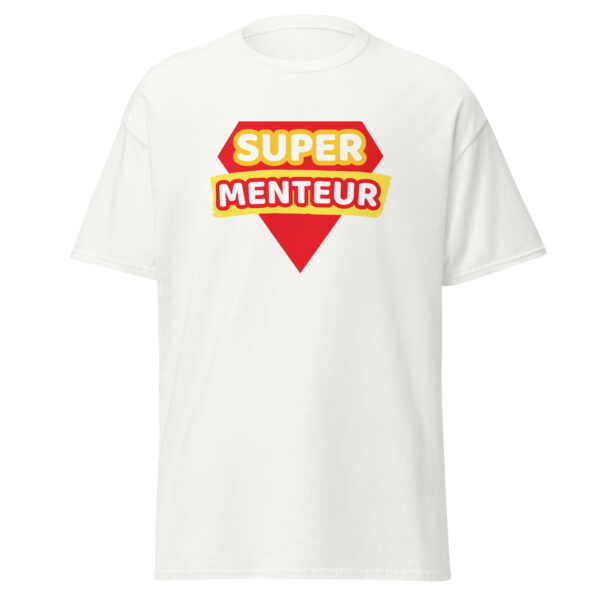 T-shirt humour "super menteur" – Image 31