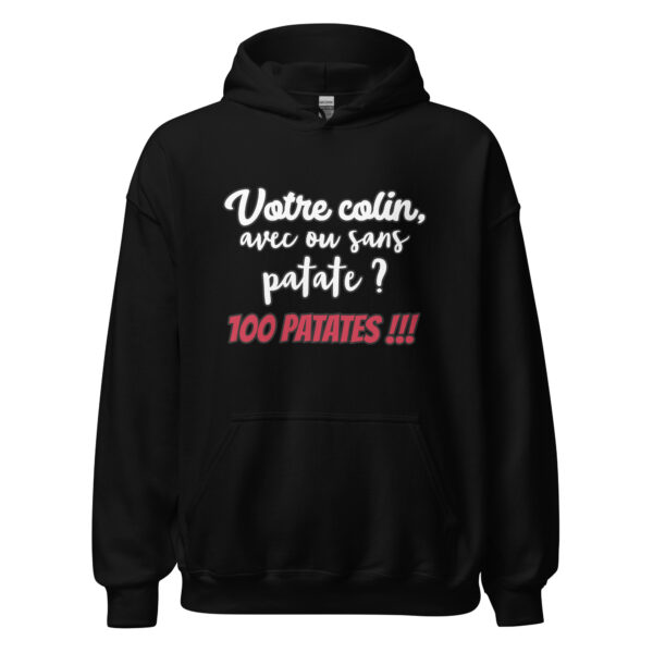 Sweat à capuche Les 3 frères "100 patates !!!" – Image 2