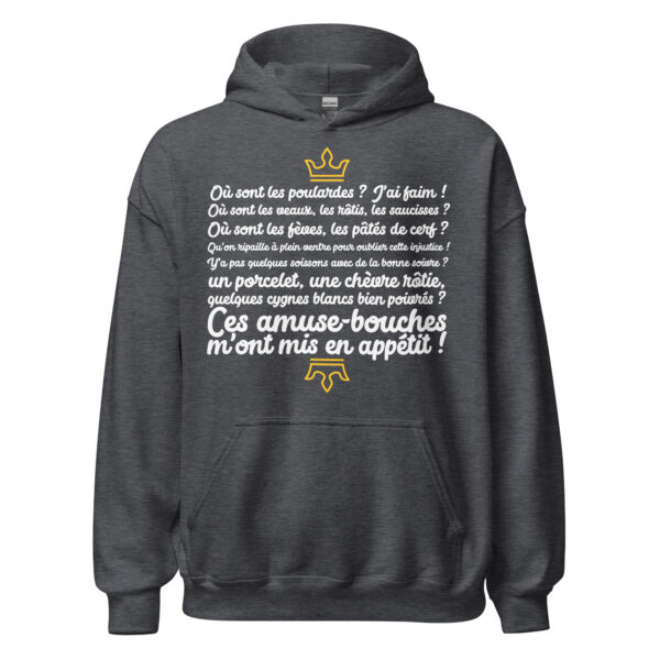 Sweat à capuche les visiteurs "Ces amuse-bouches m'ont mis en appétit !" – Image 11