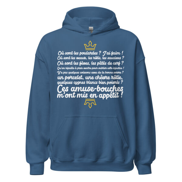 Sweat à capuche les visiteurs "Ces amuse-bouches m'ont mis en appétit !" – Image 15