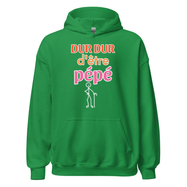 Sweat à capuche "Dur dur d'être pépé" – Image 19