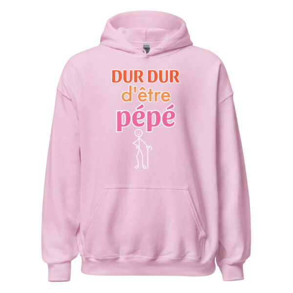 Sweat à capuche "Dur dur d'être pépé" – Image 29