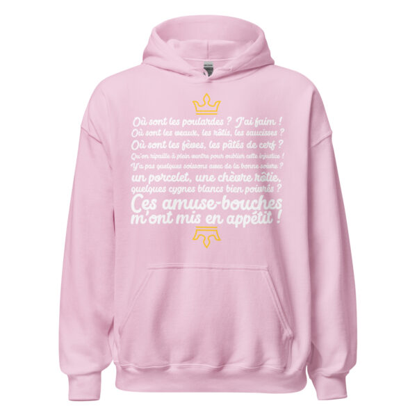 Sweat à capuche les visiteurs "Ces amuse-bouches m'ont mis en appétit !" – Image 29