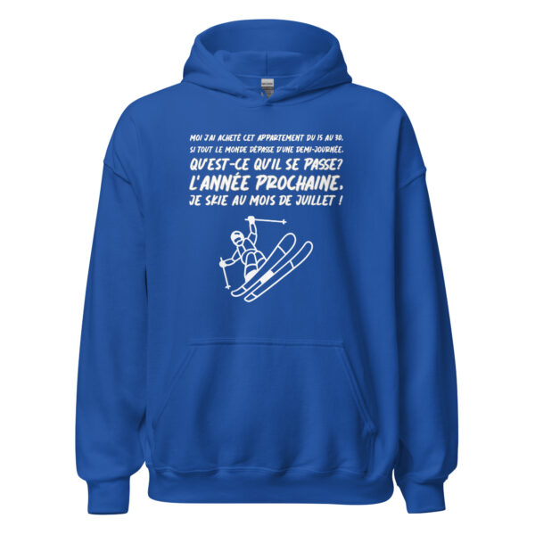 Sweat à capuche les bronzés font du ski – Image 13