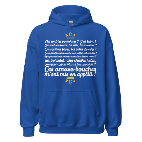 Sweat à capuche les visiteurs "Ces amuse-bouches m'ont mis en appétit !" – Image 13