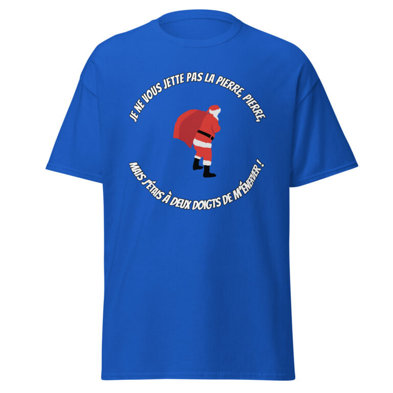 T-shirt le père noël est une ordure — t-shirt unisexe imprimé