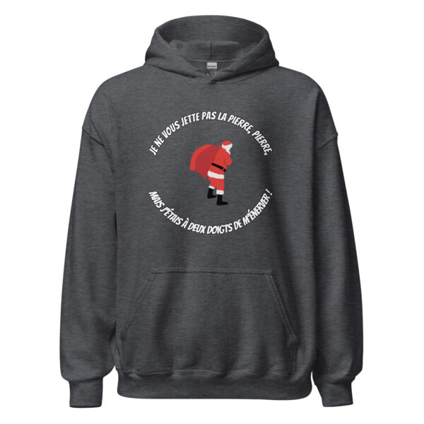 Sweat à capuche Le Père Noël est une ordure – Image 11