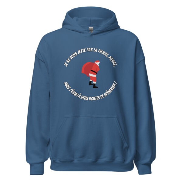 Sweat à capuche Le Père Noël est une ordure – Image 15