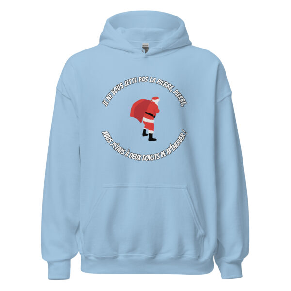 Sweat à capuche Le Père Noël est une ordure – Image 25