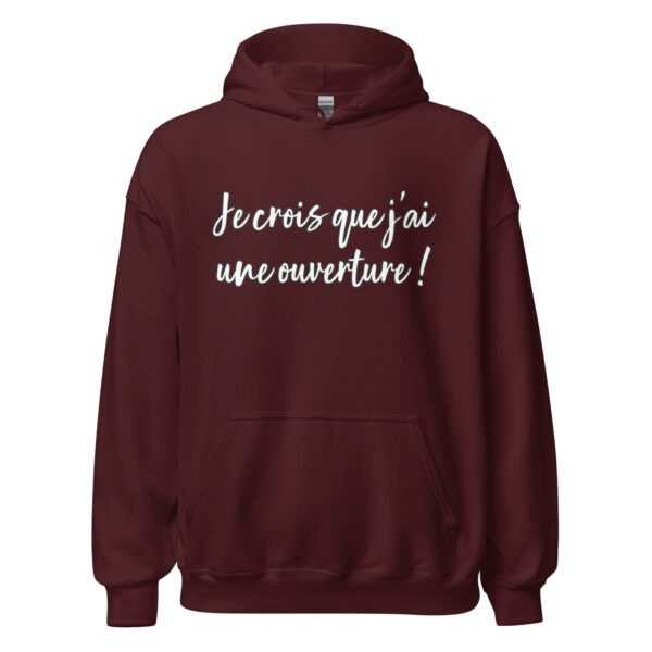 Sweat à capuche Les bronzés "j'ai une ouverture" – Image 5
