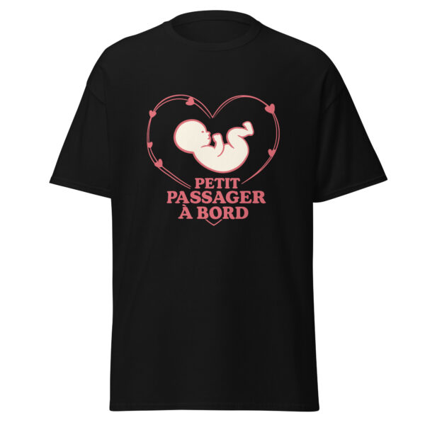T-shirt naissance Petit passager à bord – Image 4