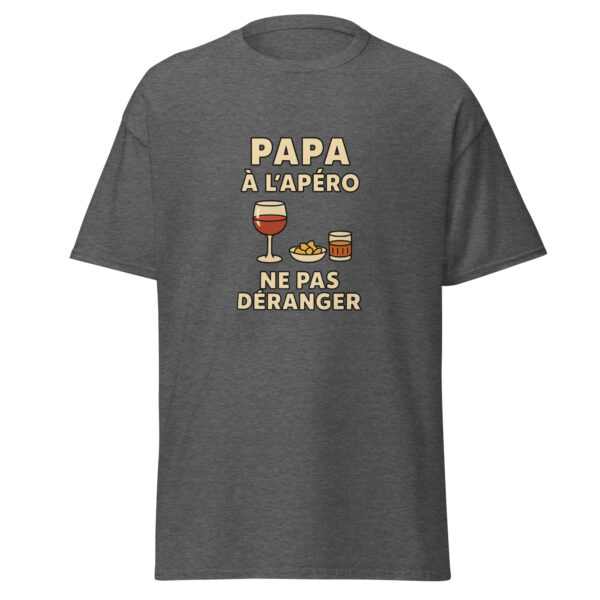 T-shirt Papa à l'apéro. Ne pas déranger – Image 11