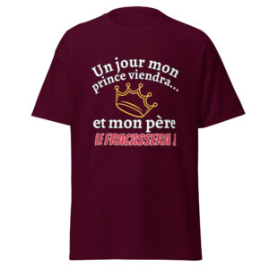T-shirt un jour mon prince viendra