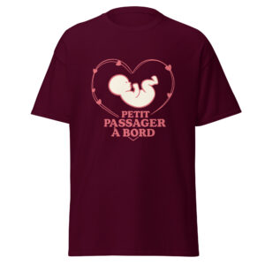 T-shirt naissance Petit passager à bord
