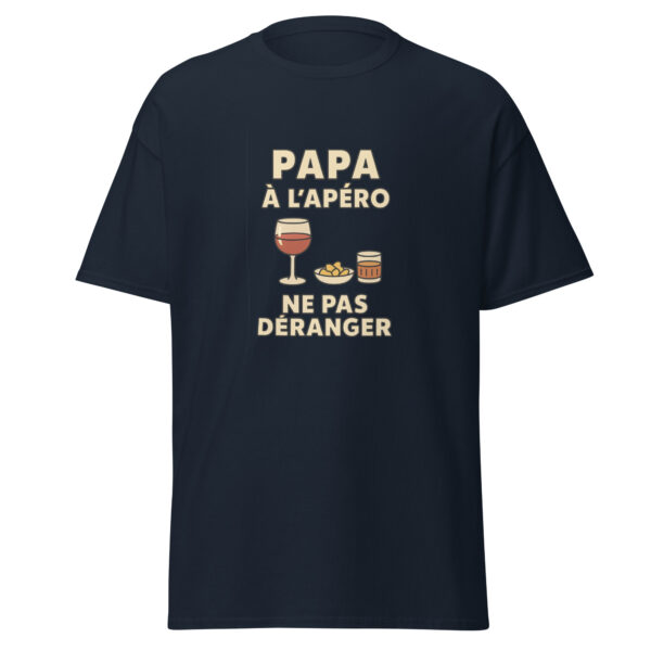 T-shirt Papa à l'apéro. Ne pas déranger – Image 5