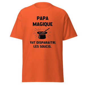 T-shirt papa magique