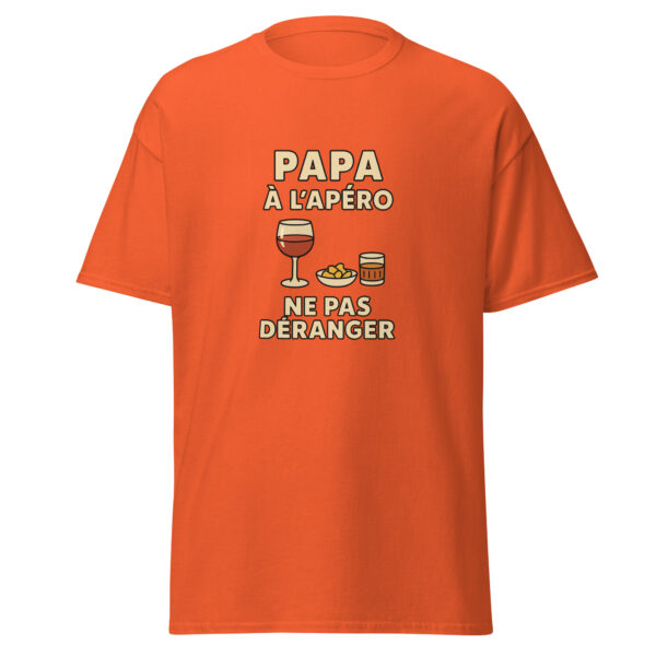 T-shirt Papa à l'apéro. Ne pas déranger – Image 13