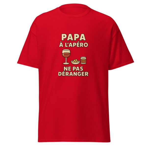 T-shirt Papa à l'apéro. Ne pas déranger – Image 7