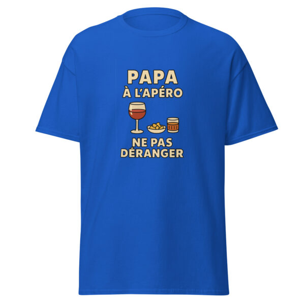 T-shirt Papa à l'apéro. Ne pas déranger – Image 9