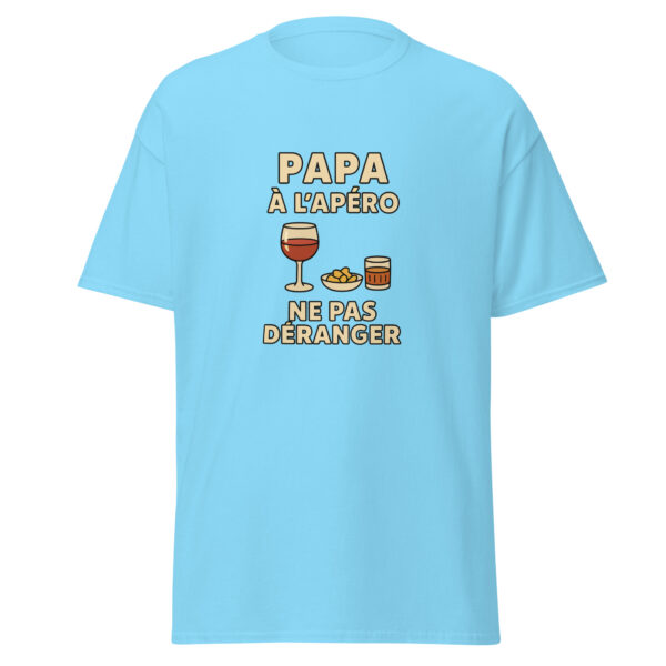 T-shirt Papa à l'apéro. Ne pas déranger – Image 25