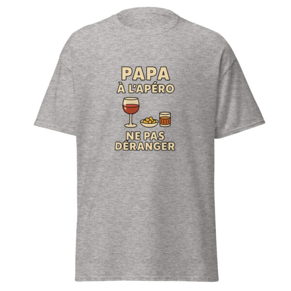 T-shirt Papa à l'apéro. Ne pas déranger – Image 23