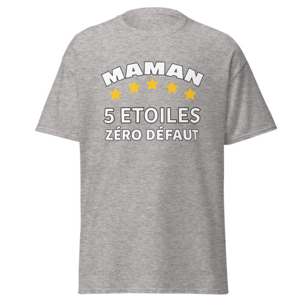 T-shirt maman 5 étoiles zéro défaut – Image 23