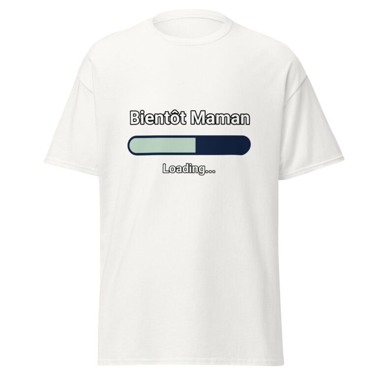 T-shirt Bientôt Maman — t-shirt unisexe imprimé