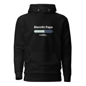 Sweat à Capuche Bientôt Papa