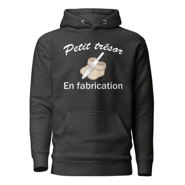 Sweat à Capuche Petit trésor en fabrication – Image 7
