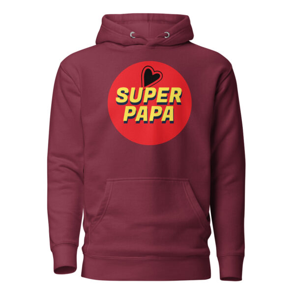 Sweat à Capuche super papa – Image 5