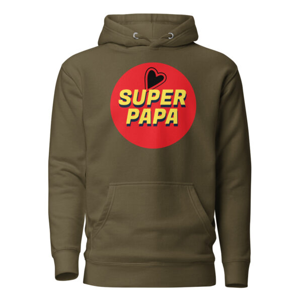 Sweat à Capuche super papa – Image 17