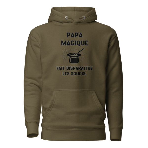 Sweat à Capuche Papa magique – Image 18