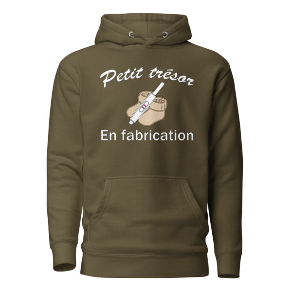 Sweat à Capuche Petit trésor en fabrication – Image 17