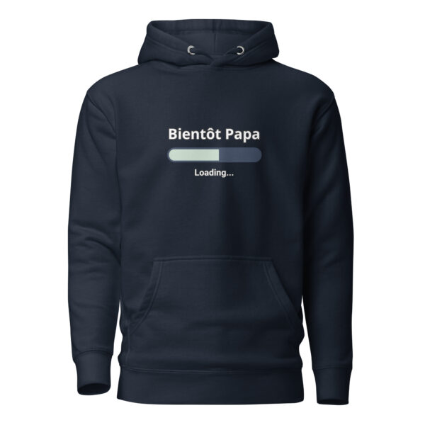 Sweat à Capuche Bientôt Papa – Image 4