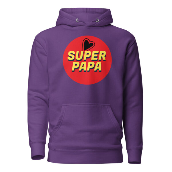 Sweat à Capuche super papa – Image 13