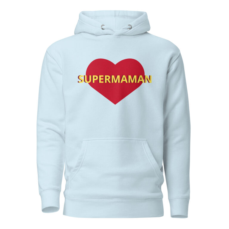 Sweat à Capuche supermaman — sweat à capuche premium imprimé