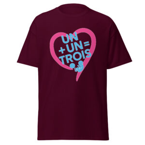 T-shirt UN+UN=TROIS