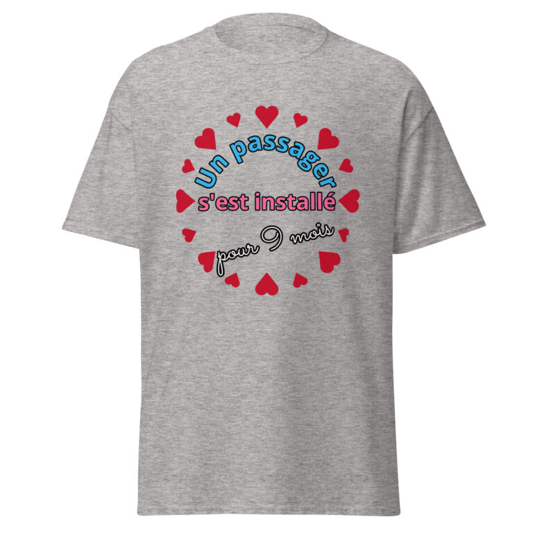 T-shirt un passager s'est installé pour 9 mois — t-shirt unisexe imprimé
