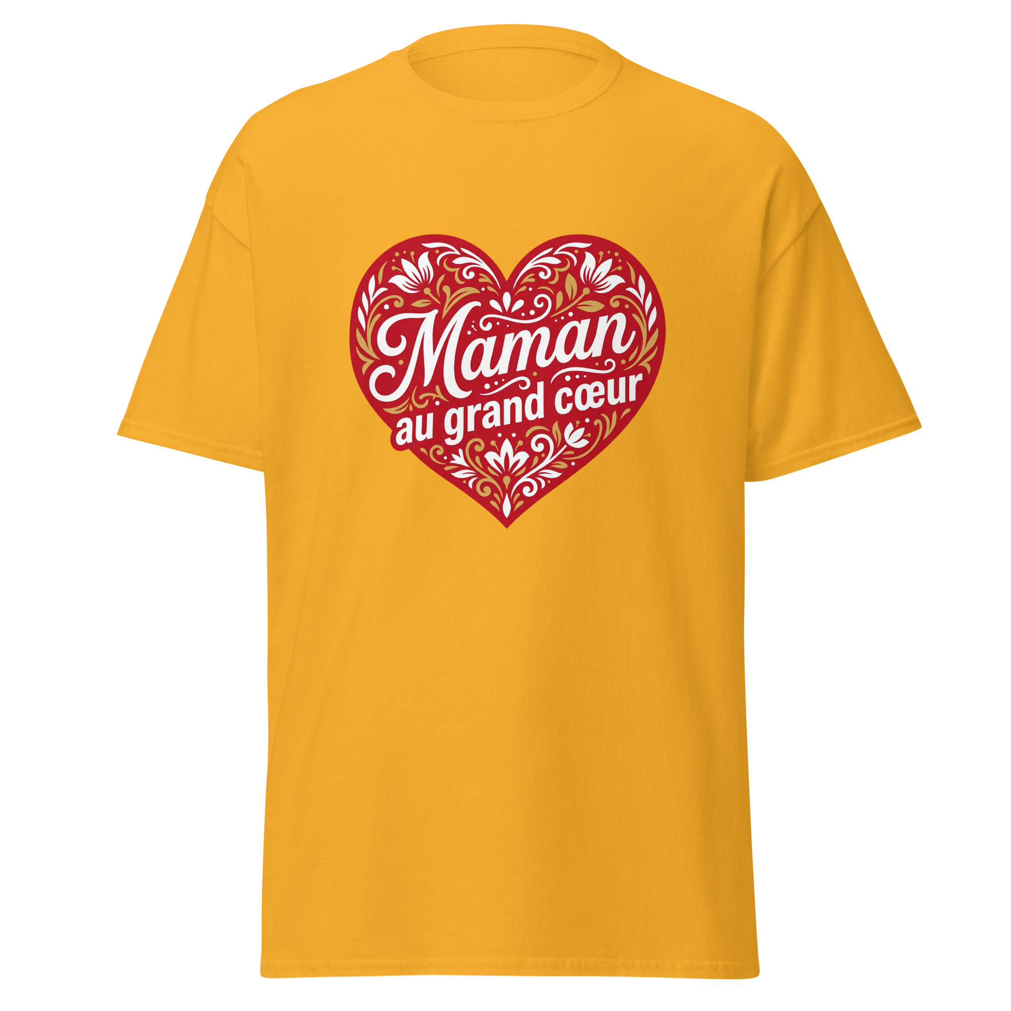 T-shirt Maman au granc coeur – Image 38