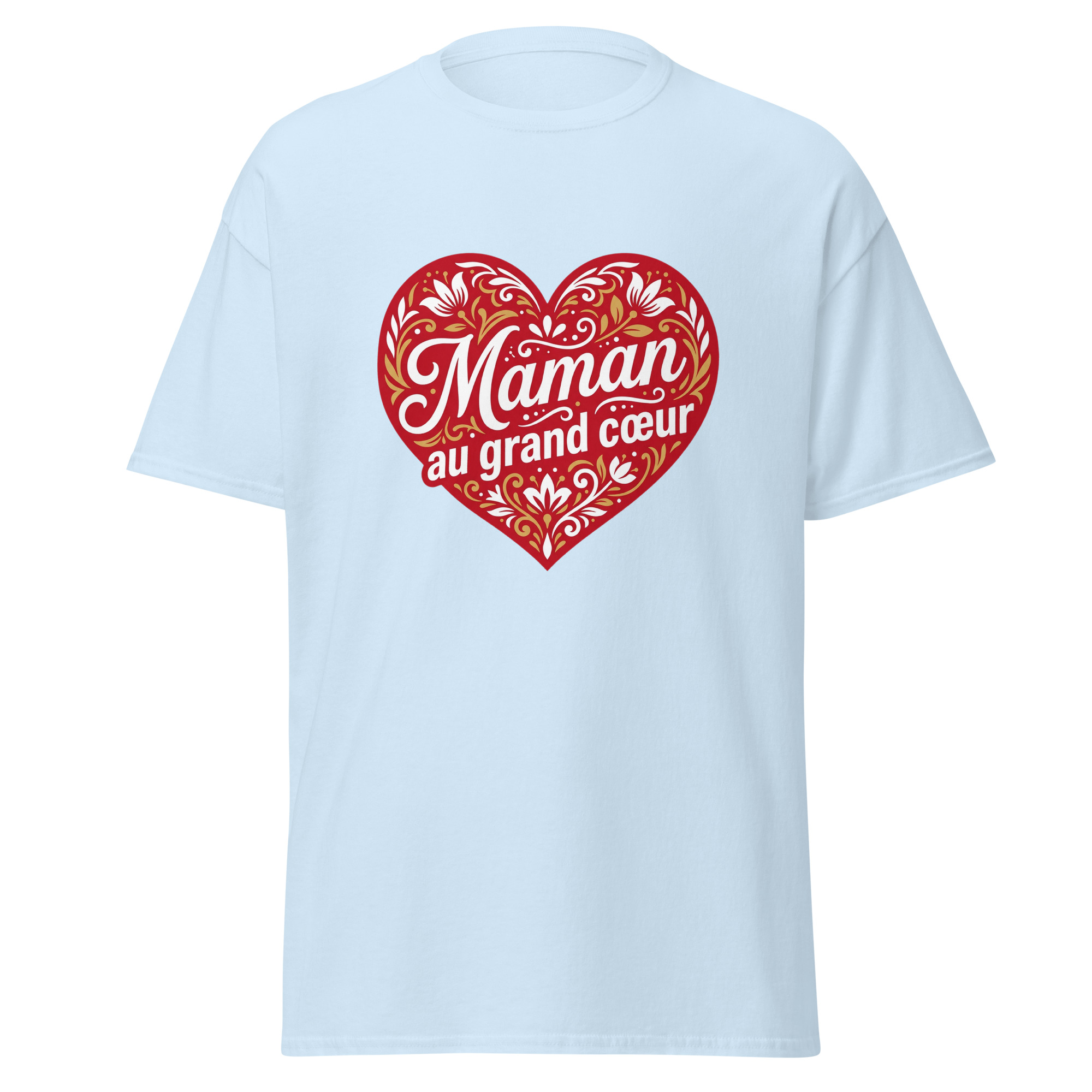 T-shirt Maman au granc coeur – Image 50