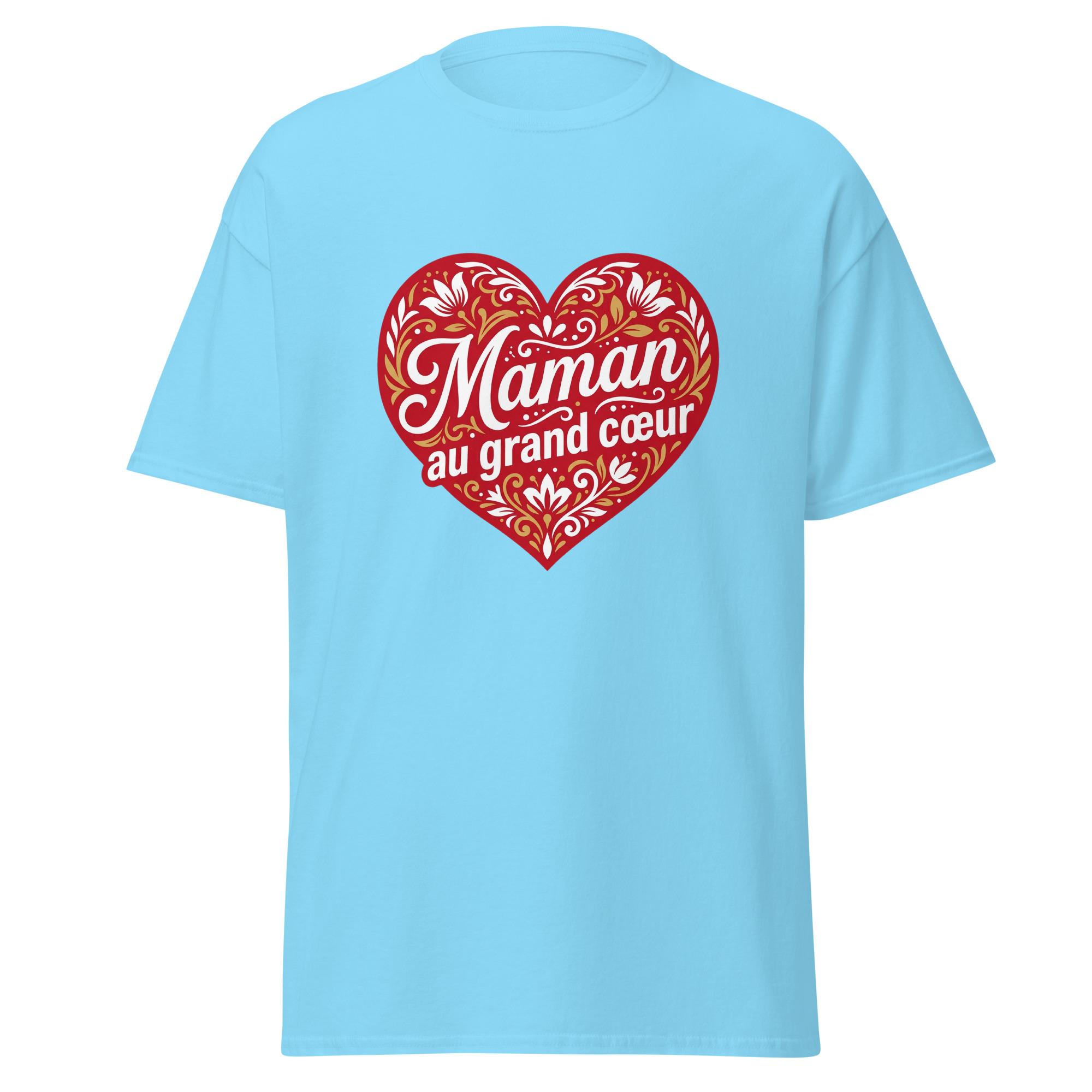 T-shirt Maman au granc coeur – Image 46