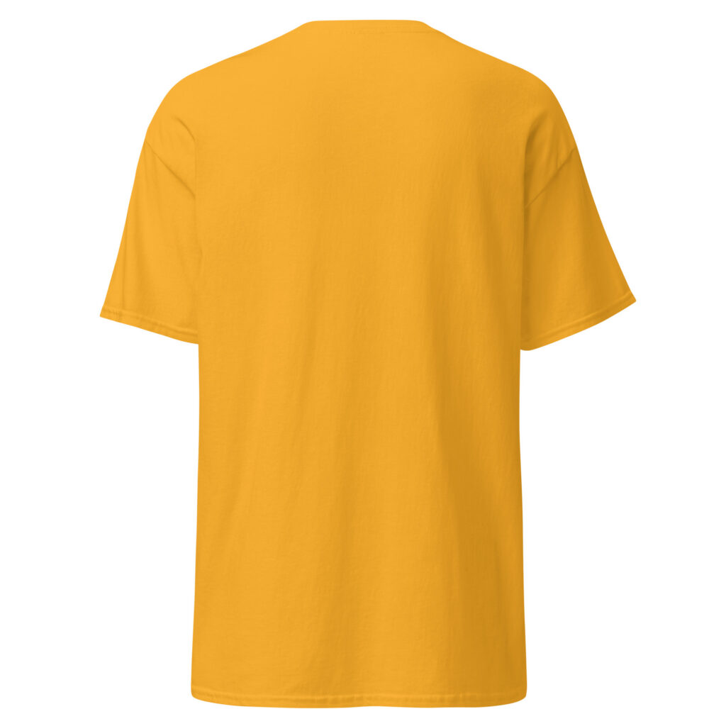 T-shirt Bon chance ! — Or, dos