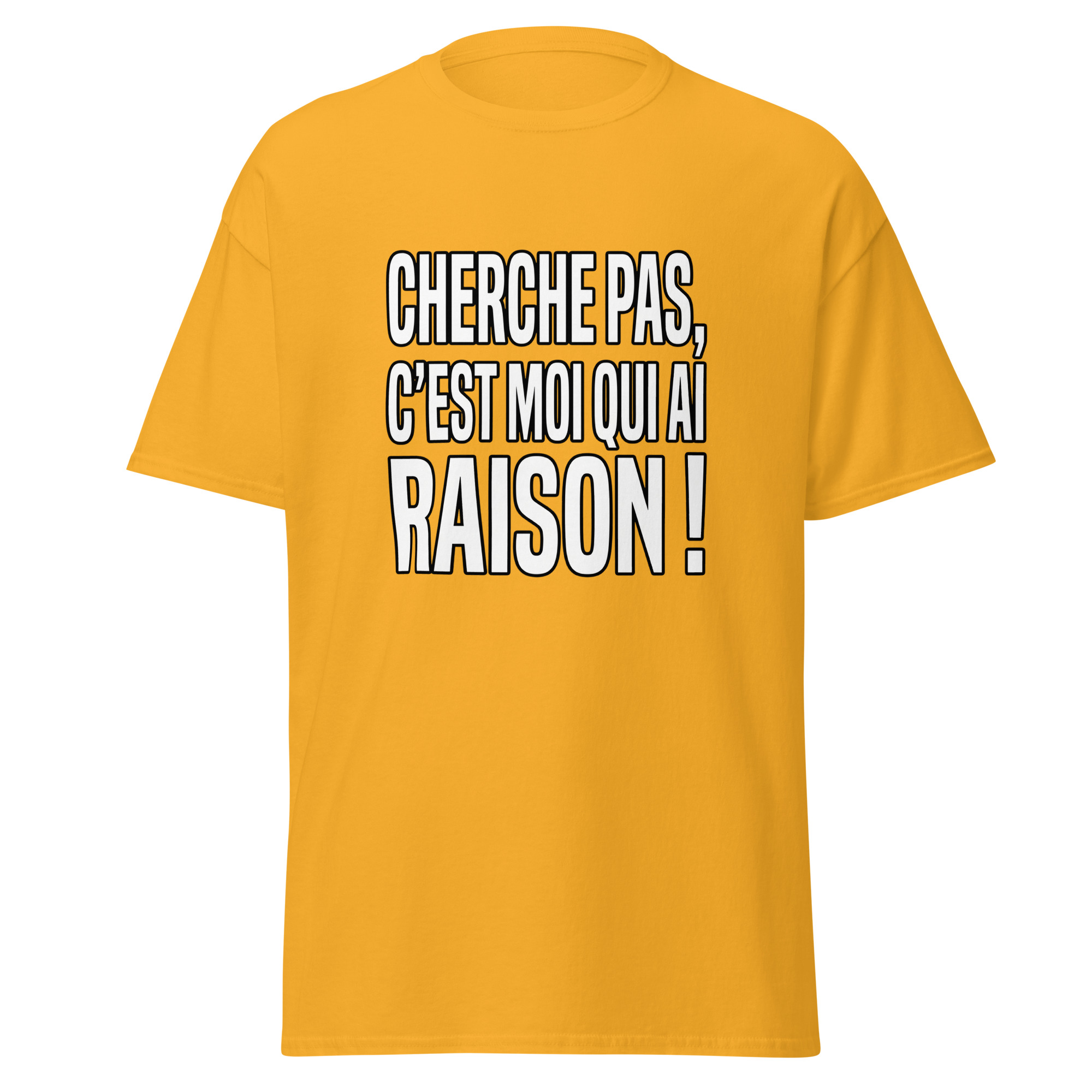 T-shirt Cherche pas, c'est moi qui ai raison ! – Image 17