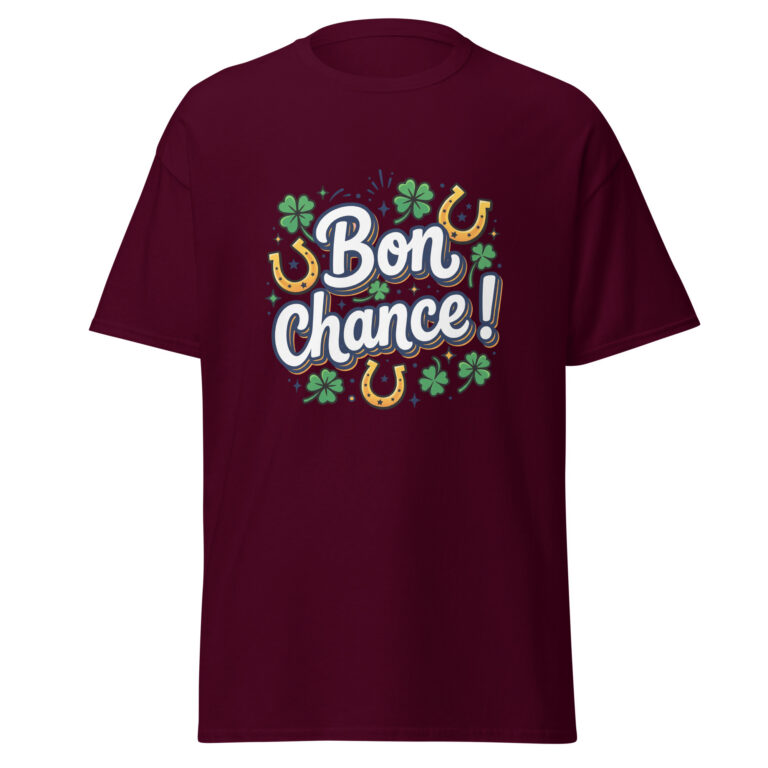 T-shirt Bon chance ! — t-shirt unisexe imprimé