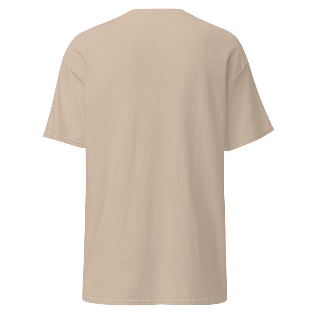 T-shirt Cherche pas, c'est moi qui ai raison ! — Sable, dos