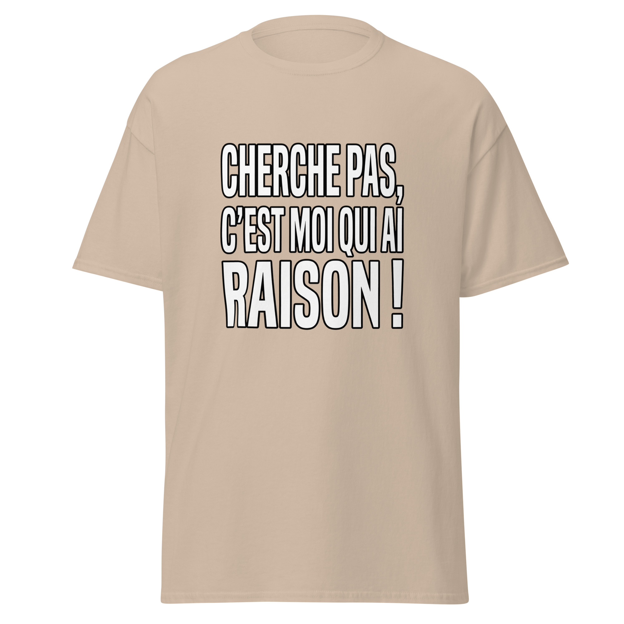 T-shirt Cherche pas, c'est moi qui ai raison ! – Image 21