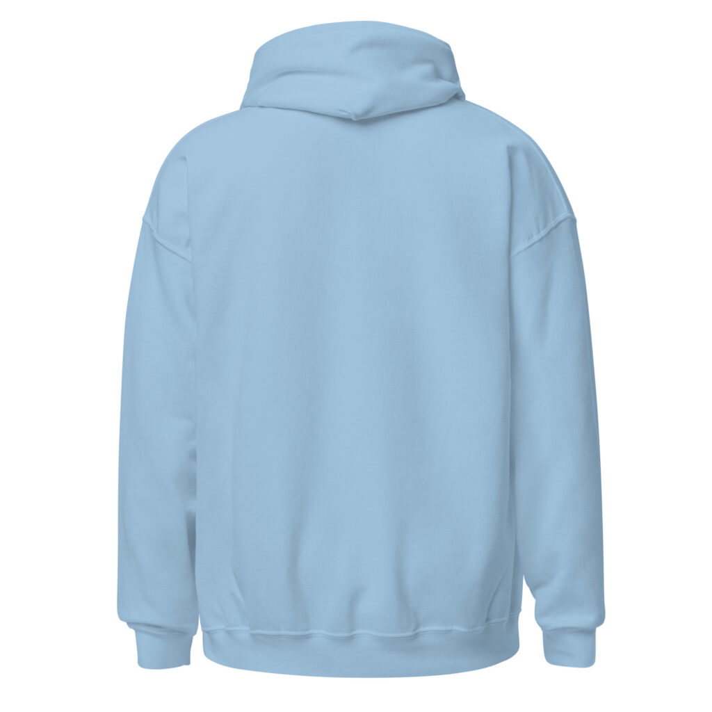 Sweat Cherche pas, c'est moi qui ai raison ! — Bleu Clair, dos